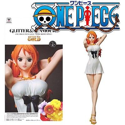 ONE PIECE FILM GOLD Nami 25cm figure GLITTER&GLAMOURS MOVIE STYLE