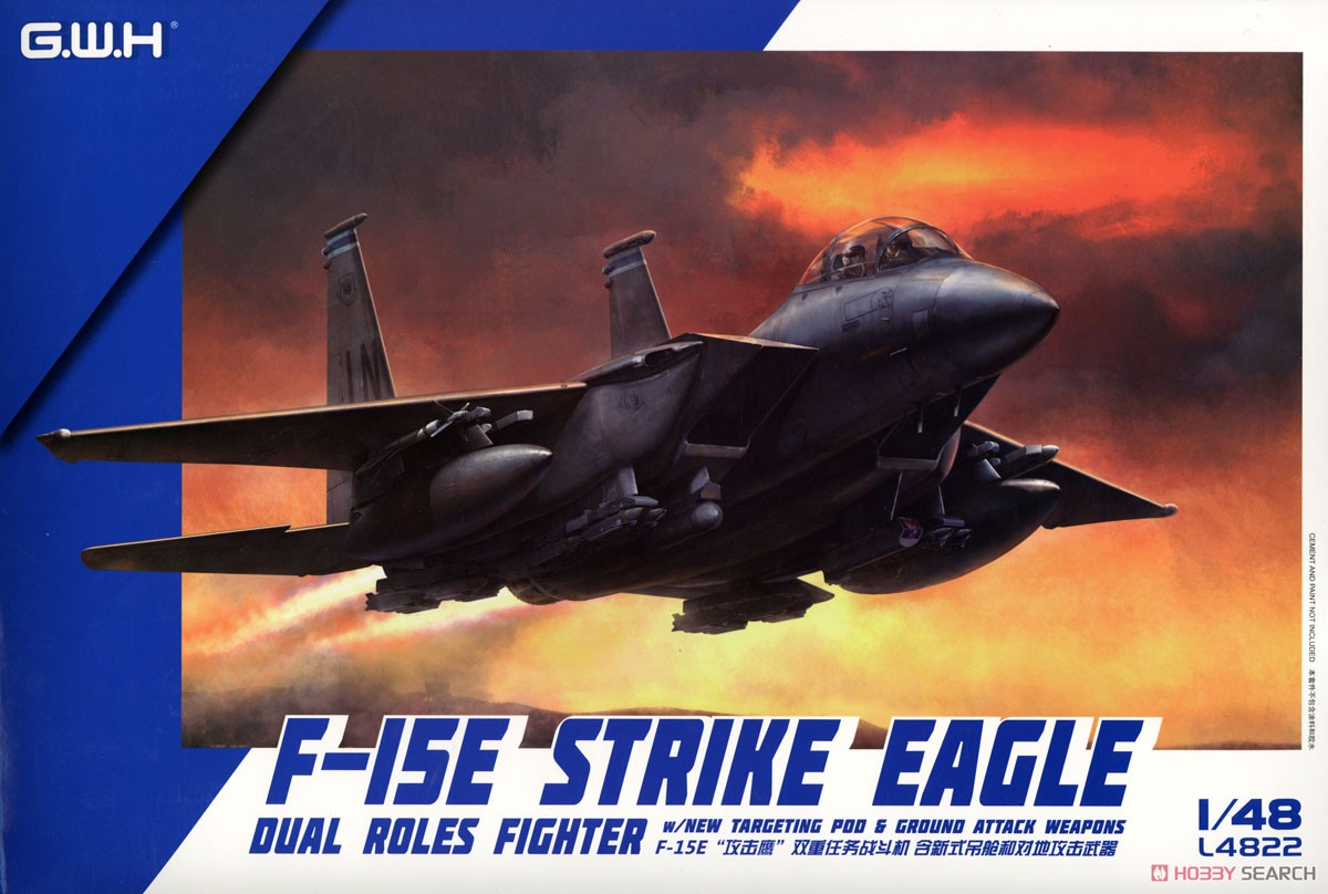 โมเดลเครื่องบิน Great Wall Hobby 1/48 L4822 F-15E Strike Eagle