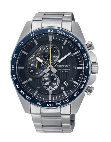Seiko SSB321P1 นาฬิกาผู้ชาย Motosport Chronograph Tachymeter Men's Watch -   ศูนย์รวมนาฬิกาแบรนด์เนม และนาฬิกาสวิสหรูของแท้ 100%  สินค้าหลากหลายแบรนด์ มาใหม่ทุกสับดาห์  สินค้าคุณภาพมาตรฐานเดียวกับในเคาน์เตอร์แบรนด์ : Inspired by 