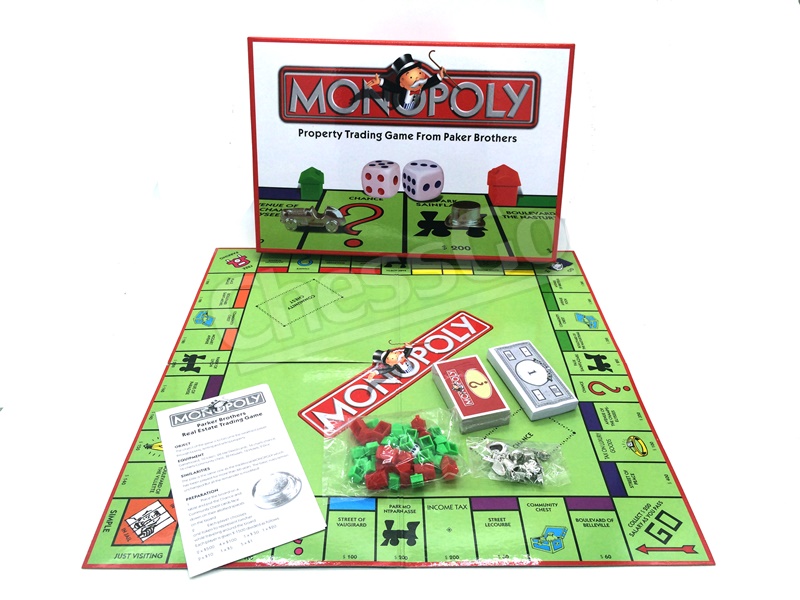 เกมเศรษฐีโมโนโพลี Monopoly - Chessgo ร้านเชสโก ขายหมากกระดานทุกชนิด :  Inspired By Lnwshop.Com