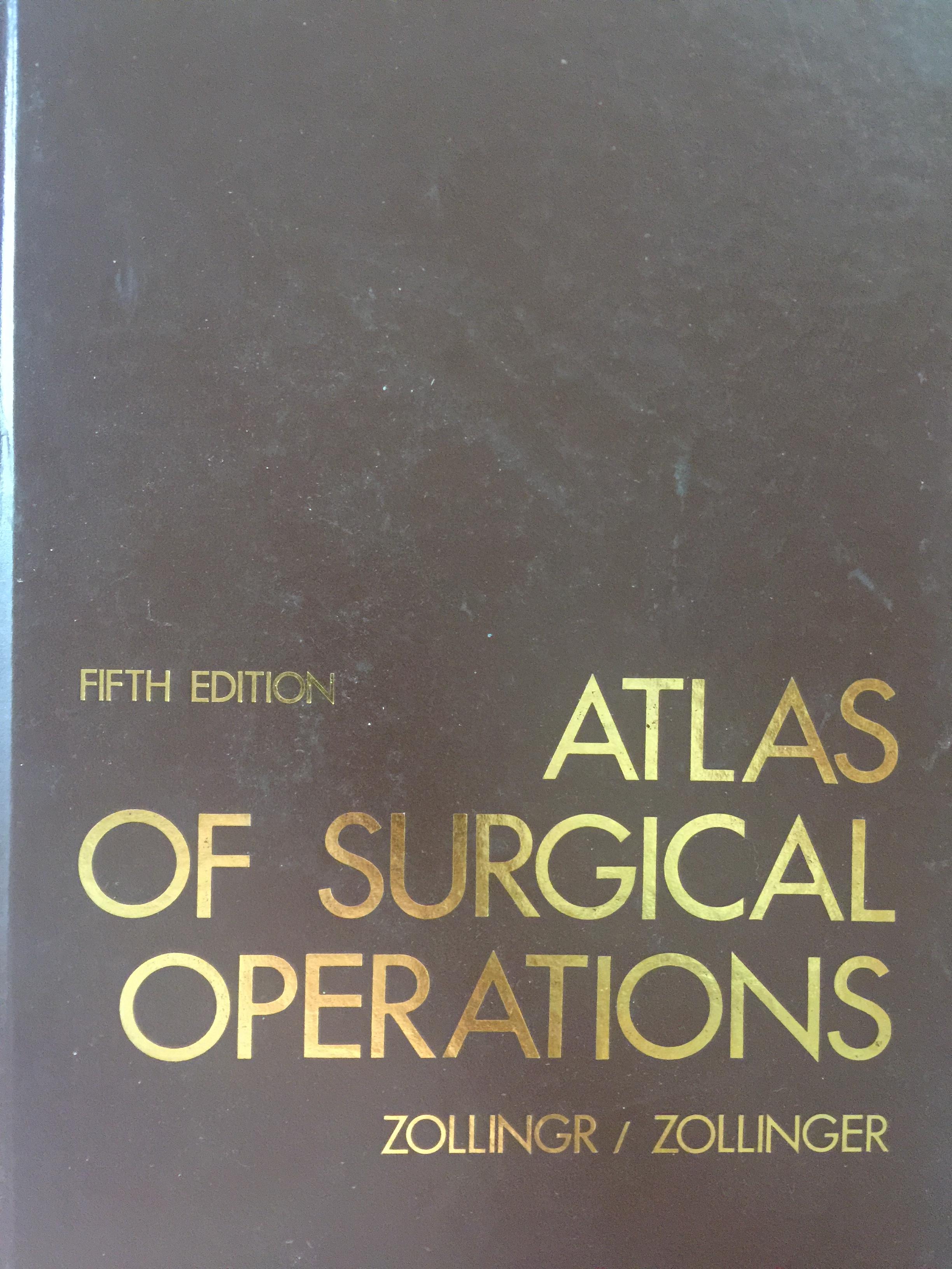 健康・医学 ATLAS of Surgical operations  zollinger SURGERY : Zollinger`s Atlas of Surgical Operations, 11th Edition