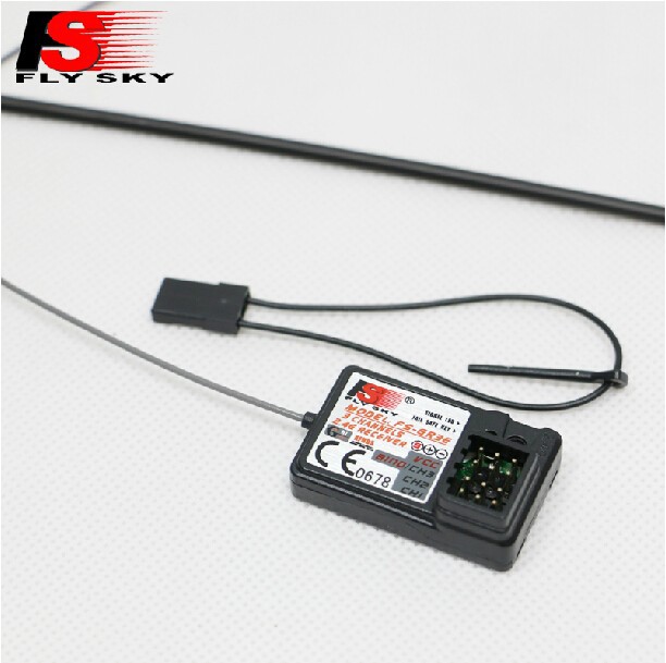 New FlySky 1/10 RC Receiver 2.4Ghz 3 channels FS-GR3E for Cars Truck Crawler 