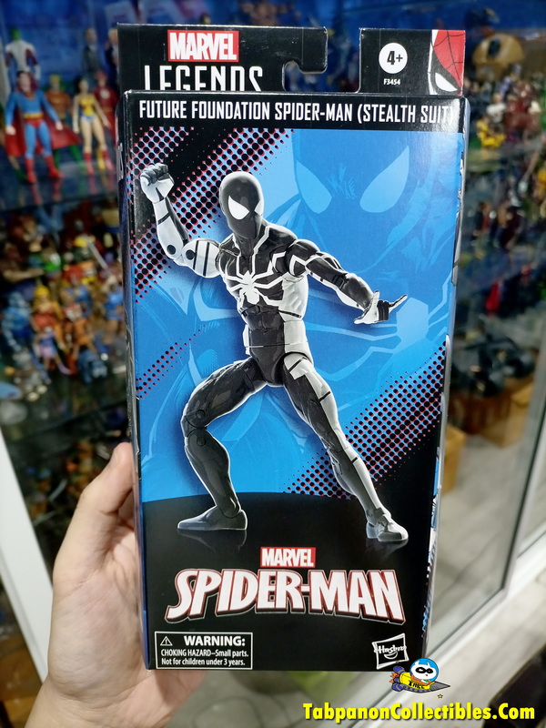 Marvel Legends Series Spider-Man 6-inch Future Foundation Spider-Man (Stealth  Suit) Action Figure Toy, Includes 4 Accessories - Marvel