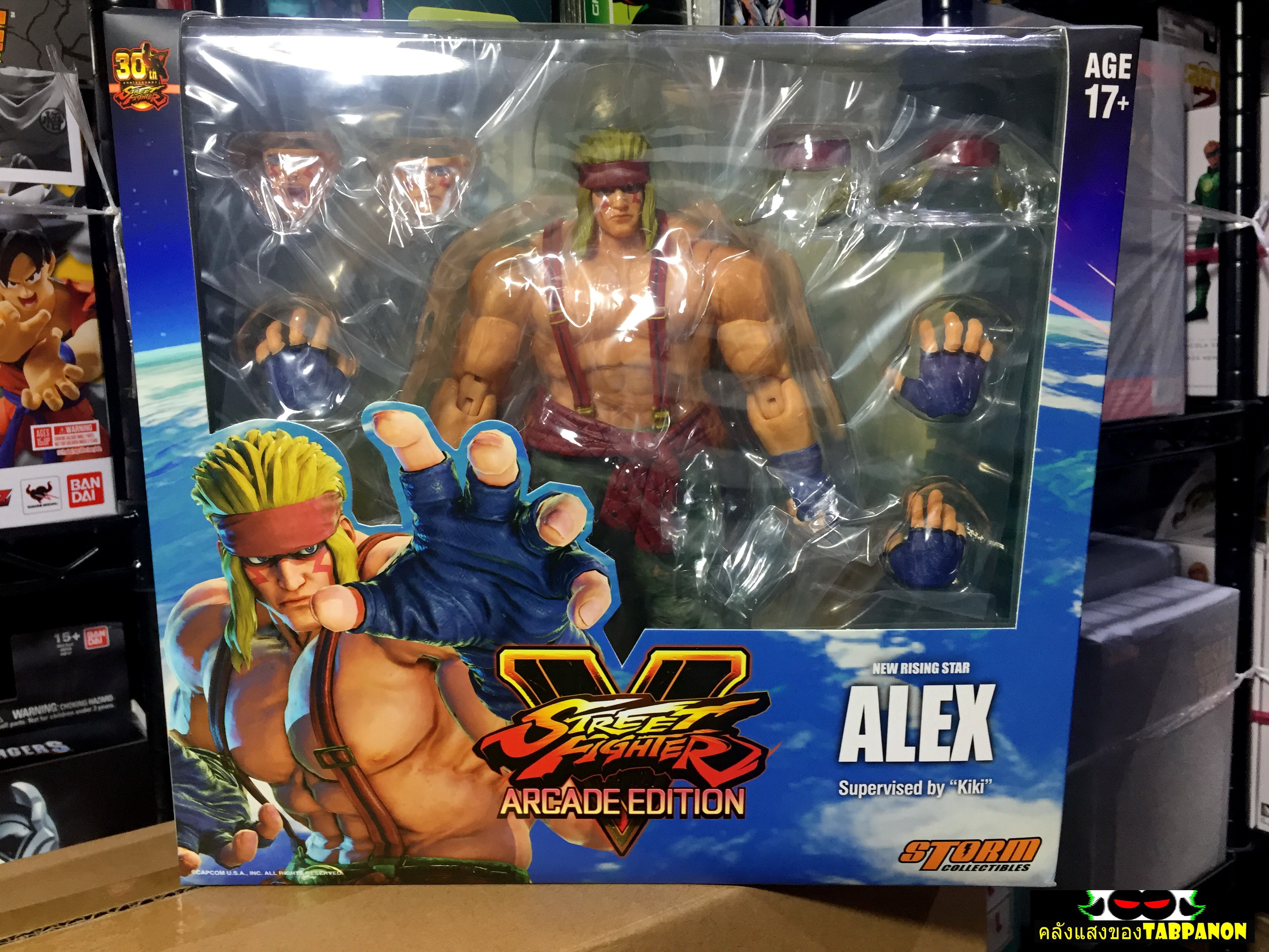 2018.04] Storm Collectibles Street Fighter V Alex Action Figure -  คลังแสงของTabpanon : Inspired by LnwShop.com