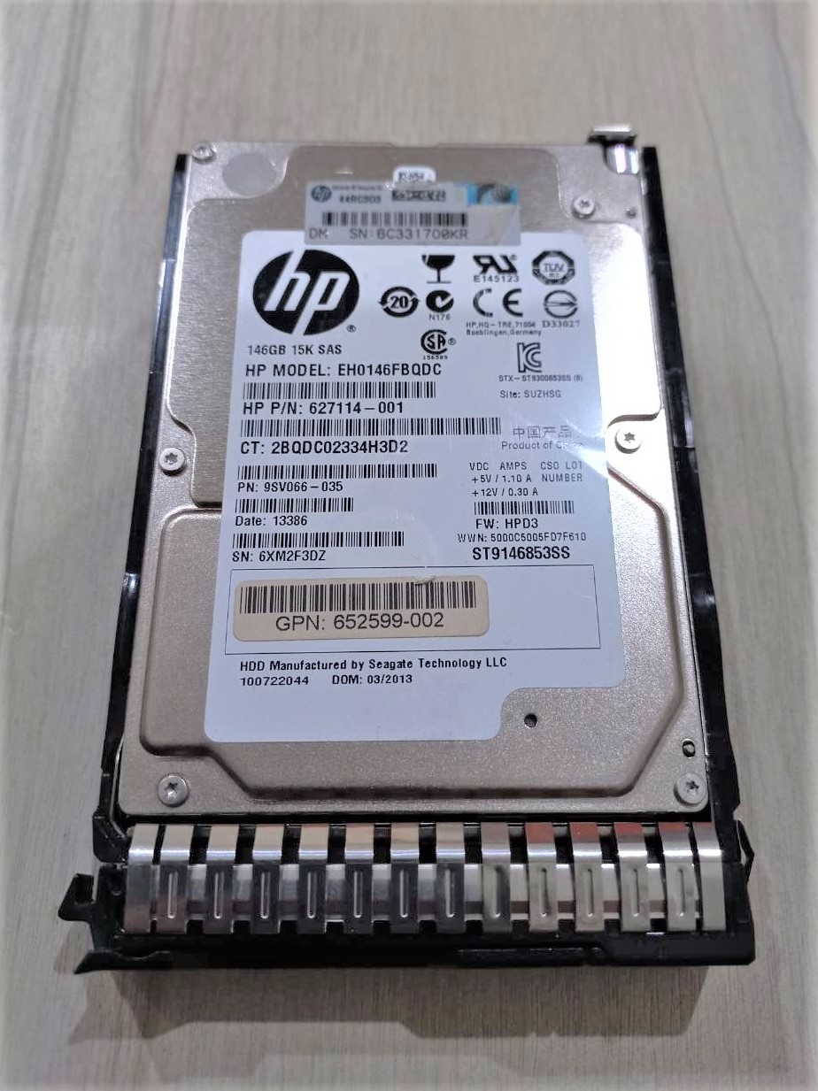 エイチピー HP EG0300FAWHV 300GB 10k 6G 2.5 SFF SAS DP Hard Drive