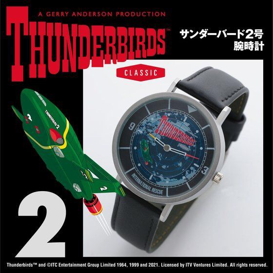 THUNDERBIRDS AIRCRAFT WATCH Harrier Professional Chronograph Watch – The  WILBERRYS Auction