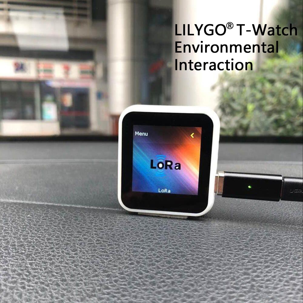 LILYGO® TTGO T-Watch Programmable Wearable Environmental Interaction WiFi  Bluetooth Lora ESP32 Capacitive Touch Screen