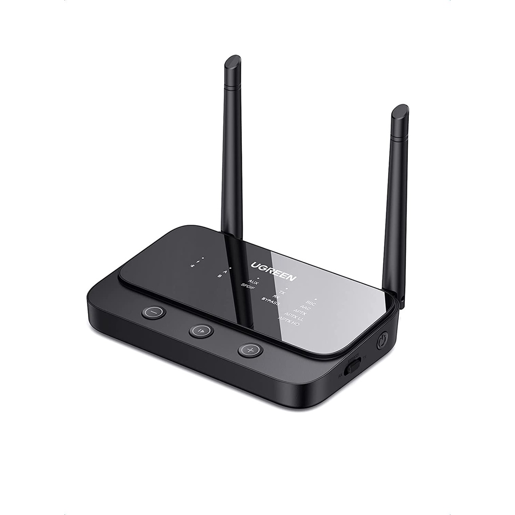 UGREEN 20140/CM433 Bluetooth 5.0 Transceiver with Receiver Antenna