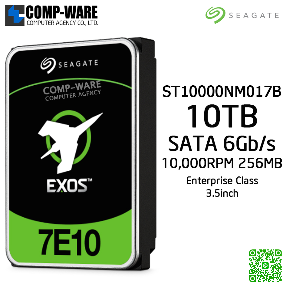 37112円 最大80％オフ！ Seagate ST10000NM017B Exos 7E10シリーズ 3.5インチ内蔵HDD 10TB SATA 6.0Gb s 7200rpm 256MB 512e