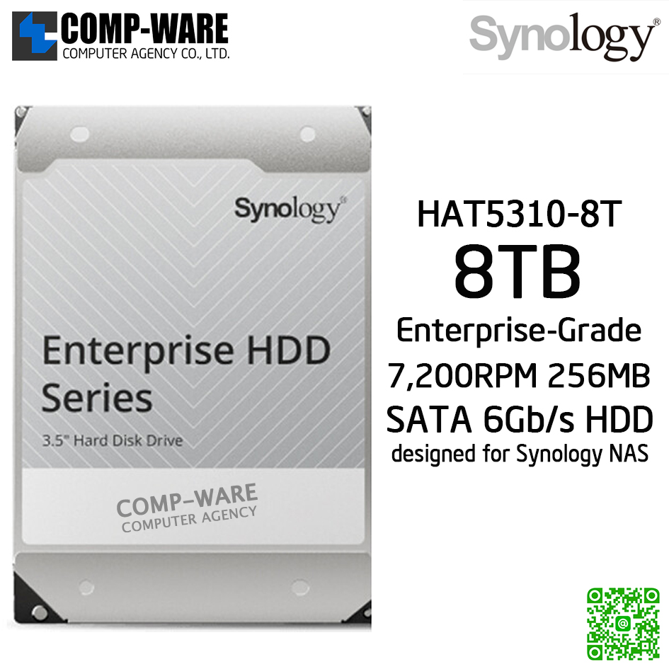 NAS用HDDSynology HAT5310-18T 18TB 3.5 SATA 7200rpm