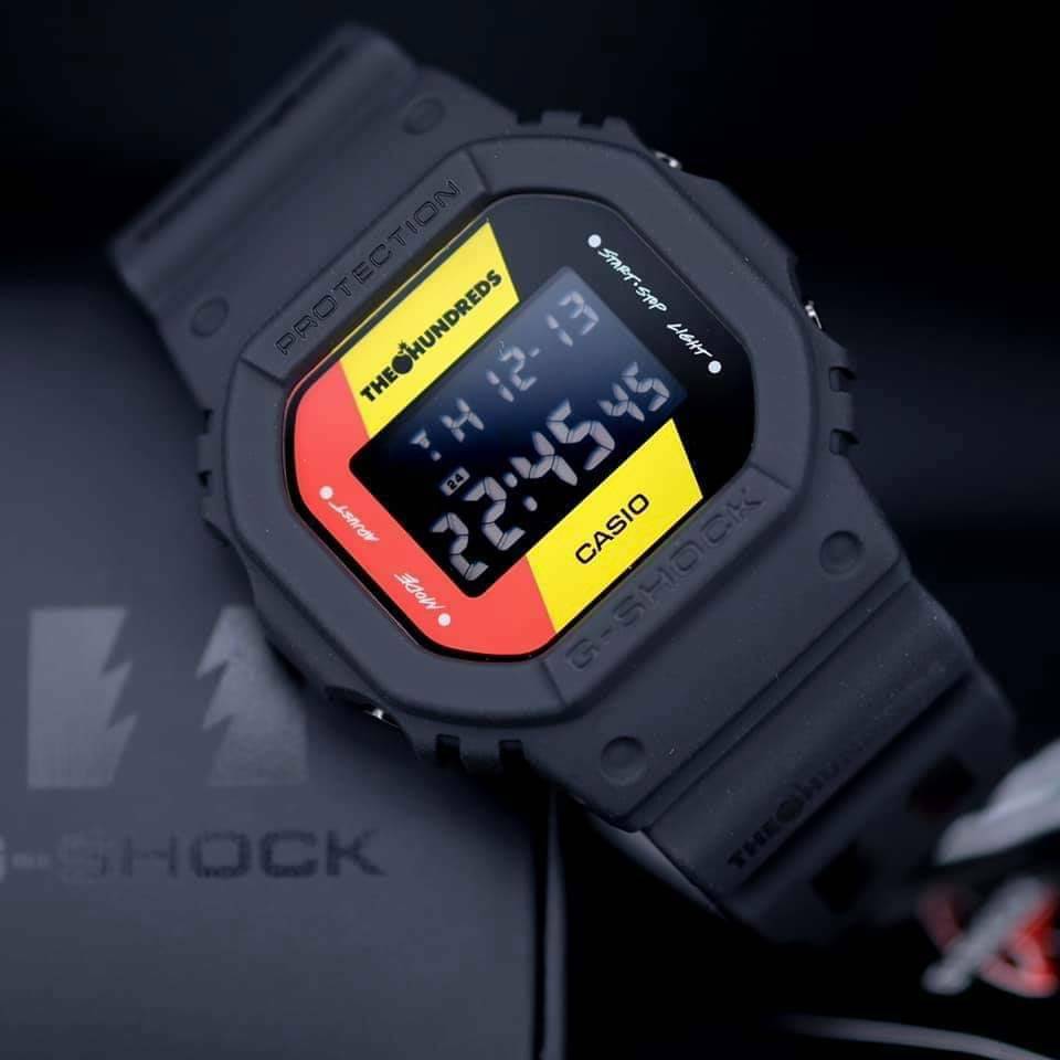 Casio G-Shock The Hundreds Limited Edition DW-5600HDR-1 49mm in Rubber - US