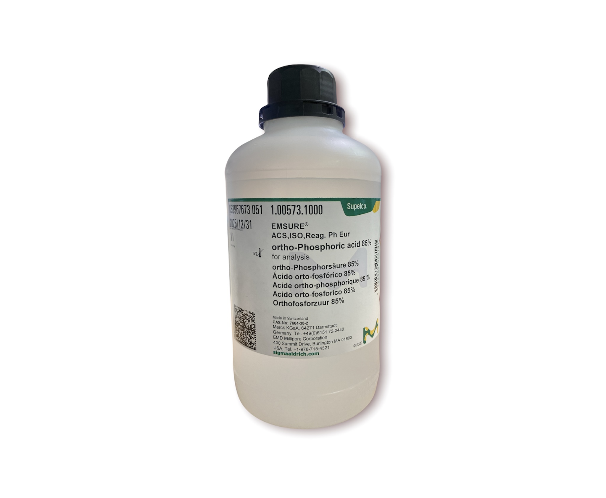 Acide ortho-phosphorique 85 % CAS 7664-38-2