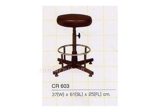เก้าอี้บาร์, เก้าอี้เคาน์เตอร์, เก้าอี้เขียนแบบ, เก้าอี้ทำงาน,  เก้าอี้ทรงสูง ขาเหล็กพ่นดำ อาซาฮี (asahi) รุ่น CR-603 -  เก้าอี้ผู้บริหาร,เก้าอี้สำนักงาน,โต๊ะทำงาน, ตู้เอกสาร, เก้าอี้จัดเลี้ยง,  เก้าอี้แถว, เก้าอี้เลคเชอร์, โต๊ะนักเรียน, โต๊ะจัดเลี้ยง ชุด