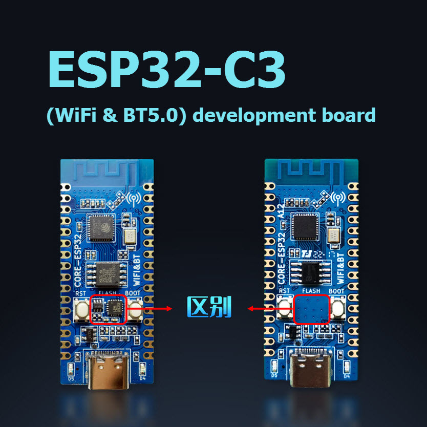 ESP32-C3 Development Board ESP32-C3-MINI-1 WiFi Bluetooth 5.0 Module for  Arduino