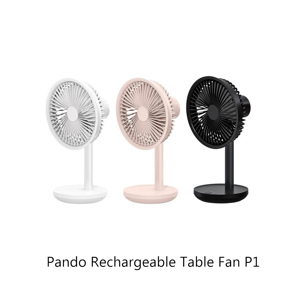 Pando Rechargeable Table Fan P1 พัดลมตั้งโต๊ะ (รับประกัน 1 ปี) - Xiaomi  Shop Thailand : Inspired by LnwShop.com
