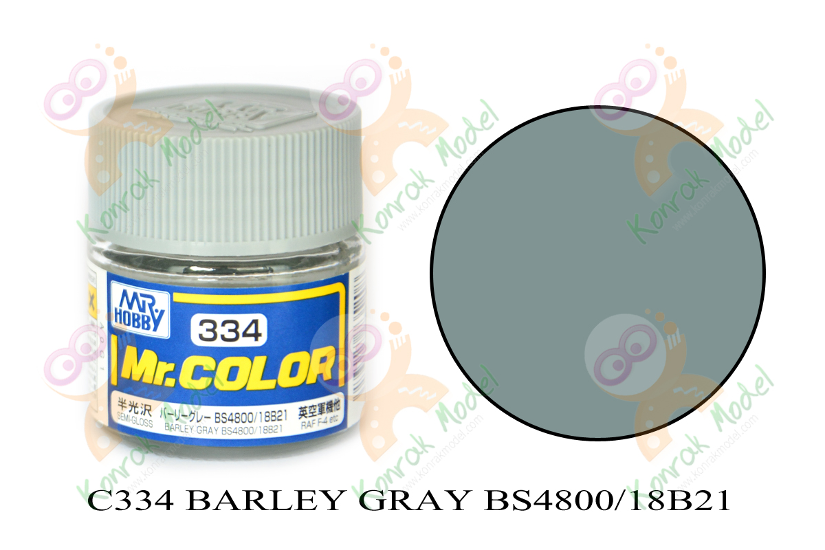 Mr. Color C334 Semi-Gloss Barley Gray BS4800/18B21 10ml